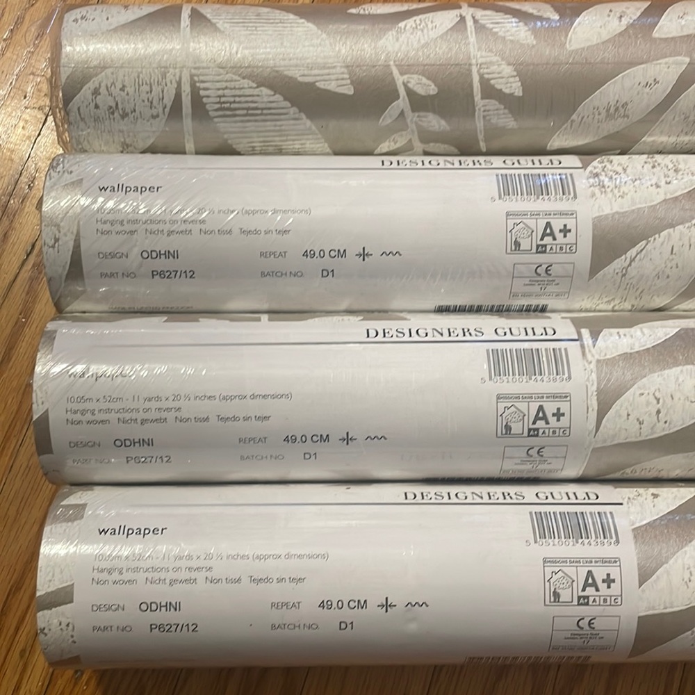 Designers Guild Odhni Wallpaper, 4 rolls, 11 yds each - Picture 5 of 5